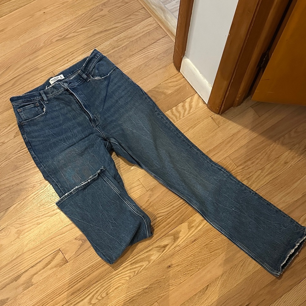 Abercrombie & Fitch Blue Flare Jeans